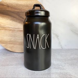 Rae Dunn Large Skinny Snack Canister